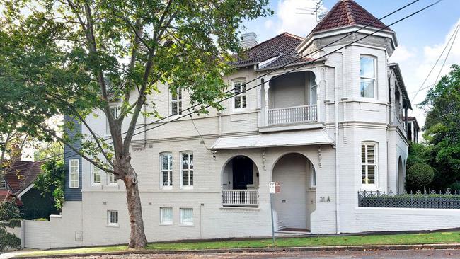 The heritage-listed Woollahra home “Maroomba” dates back to the 1890s.