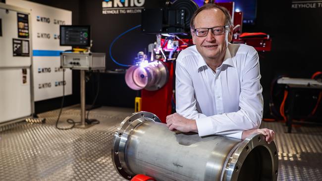 K-TIG director Adrian Smith at the company’s Mile End South facility. Picture: Tom Huntley