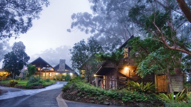 Binna Burra Lodge before the fire.