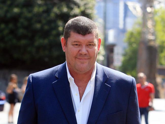 09/01/20 Crown resorts owner James Packer in Melbourne. Aaron Francis/The Australian