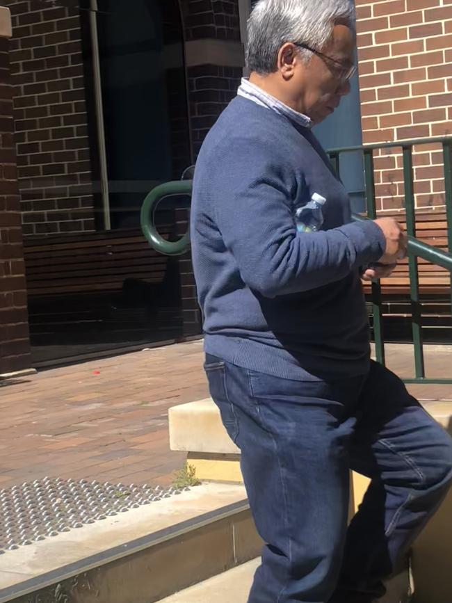 Principe Antonio, 55, of Frenchs Forest, outside Manly Local Court.
