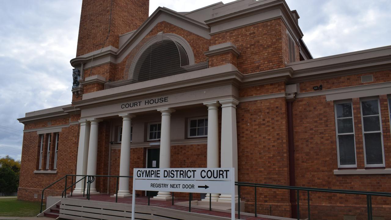 Raymond Griffiths pleaded guilty at the Gympie District Court to possessing a weapon, discharging a weapon, common assault, wilful damage, and 11 breaches of domestic violence orders in aggravate circumstances.