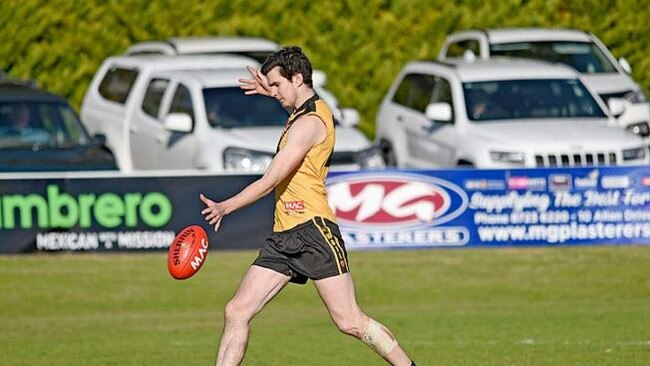 North Gambier's Sam Stafford has been formidable in the forward line. Picture: North Gambier Football Club