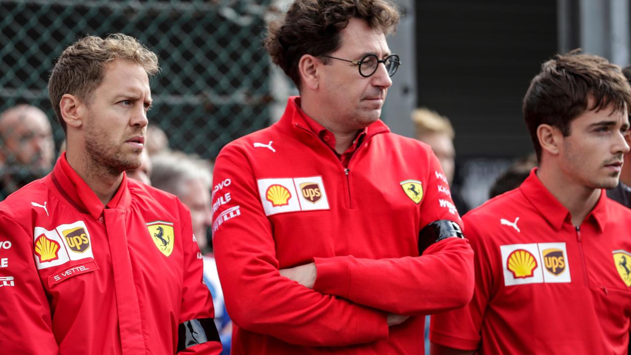 Sebastian Vettel is furious with Ferrari.