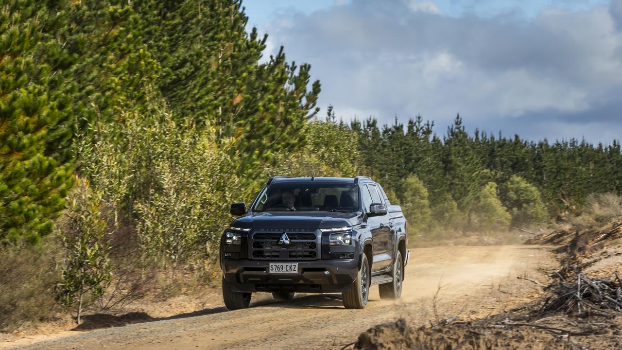 The Mitsubishi Triton GSR has a bold new look. Photo: Mark Bean