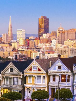 The vintage “Painted Ladies” homes are a delight in San Francisco.