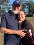 Kate Ritchie with dad, Steve.