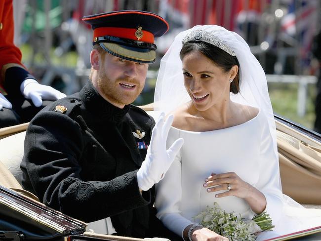 So much has changed for the young royals since their wedding day nearly two years ago. Picture: Getty Images