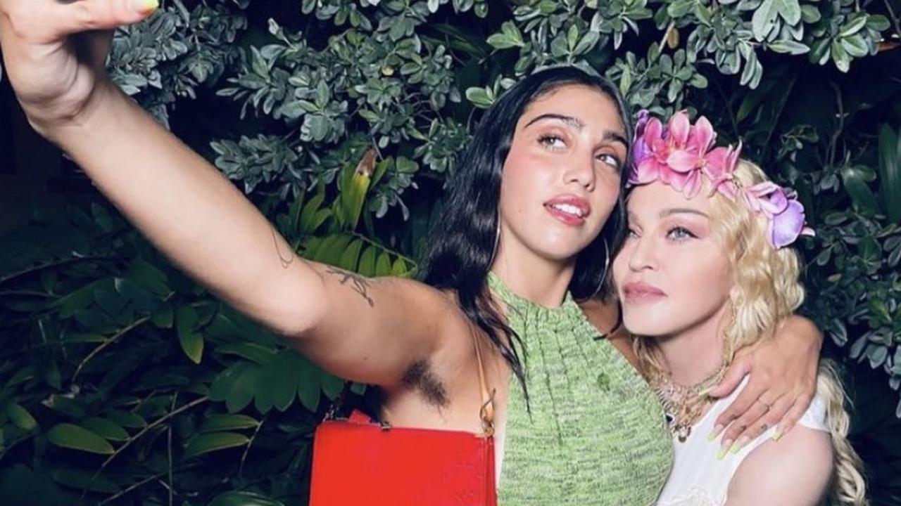 madonna and daughter Lourdes ‘Lola’ Leon pose on Instagram together. Picture: Madonna’s Instagram