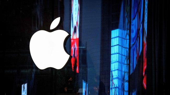 In July 2018, former Apple employee Xiaolang Zhang was arrested and charged with stealing trade secrets related to the company’s autonomous-driving program. Picture: Mladen Antonov/AFP.