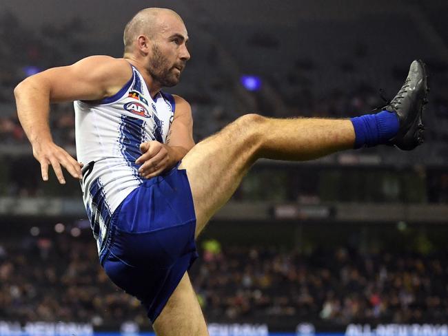 Ben Cunnington ranks eighth in the AFL for disposals this year.