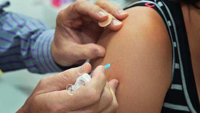 The death comes just says after the NSW chief health officer urged parents to use the school holidays to get their kids vaccinated.