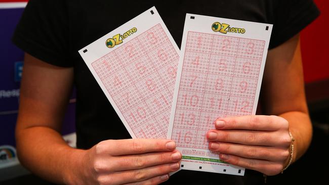 The lucky winner checked his winning ticket six months late. Picture: NewsWire/ Gaye Gerard