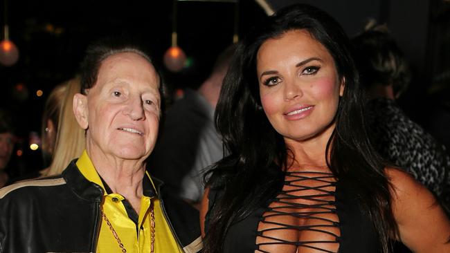 The photo that started it all: Geoffrey Edelsten and Suzi Taylor at an event in Melbourne. Picture: Julie Kiriacoudis