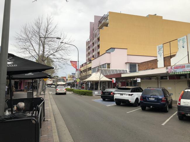 Fairfield Tower dominates Ware St, Fairfield. Picture: Tony Ibrahim