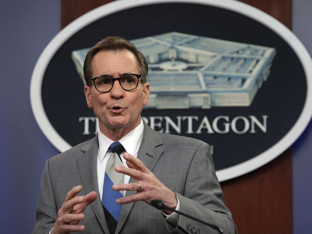 Pentagon Press Secretary John Kirby. Picture: Alex Wong/Getty Images/AFP