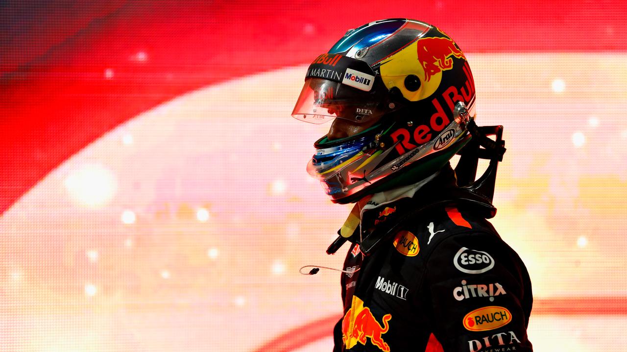 Daniel Ricciardo was upset with his final race.