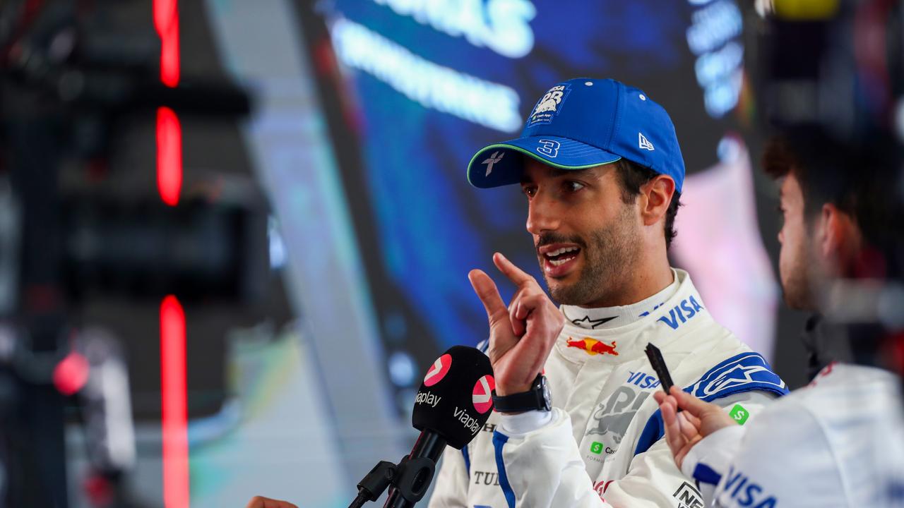 He’ll have his hands full during the race. (Photo by Peter Fox/Getty Images)