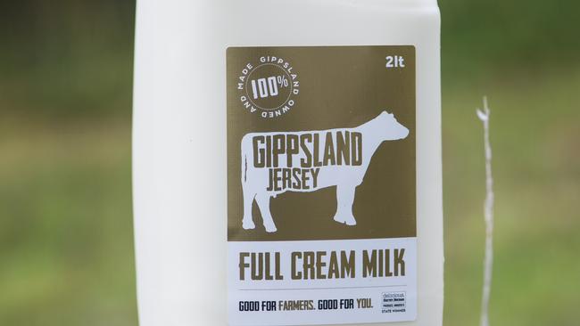 Gippsland Jersey milk.