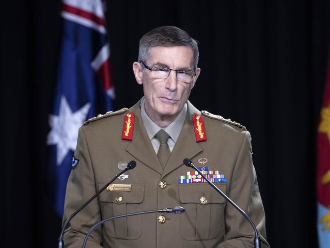 ADF chief General Angus Campbell. Picture: NCA NewsWire/Gary Ramage