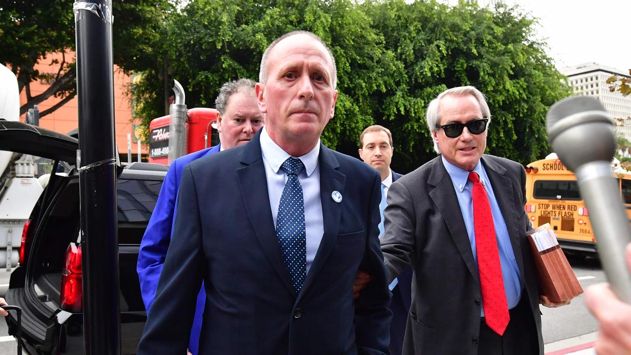 British cave diver Vernon Unsworth arrives at US District Court in Los Angeles, California, on December 3, 2019, during the defamation trial in the case of Elon Musk. Picture: Frederic J. Brown/AFP