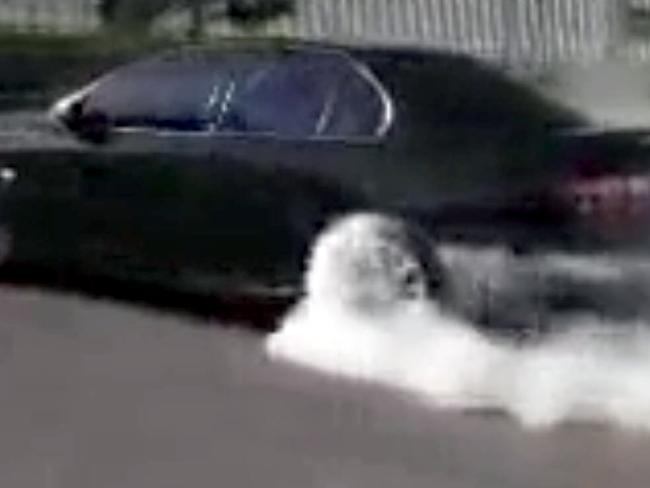 YouTube posted video of 'Burnouts in Adelaide Backstreets' showing a hoon driver in a modified Commodore car performing a burnout for more than a minute.