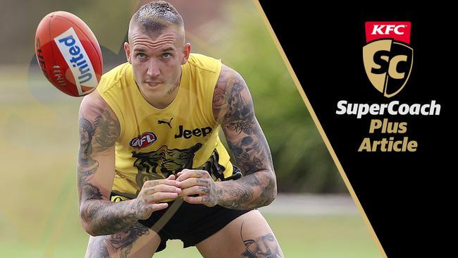 Dustin Martin will make a welcome return for many coaches on Friday night.