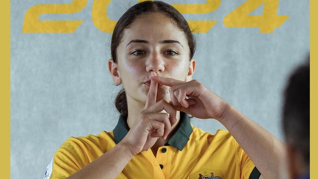 Danella Butrus was selected for the Junior Matildas' Asian Cup campaign.