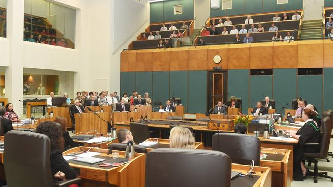 The opening of Parliament for 2016.