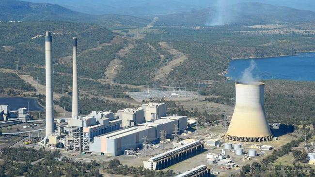 COAL FIRED: Callide Power Stations B and C, near Biloela. Picture: Andrew Thorpe