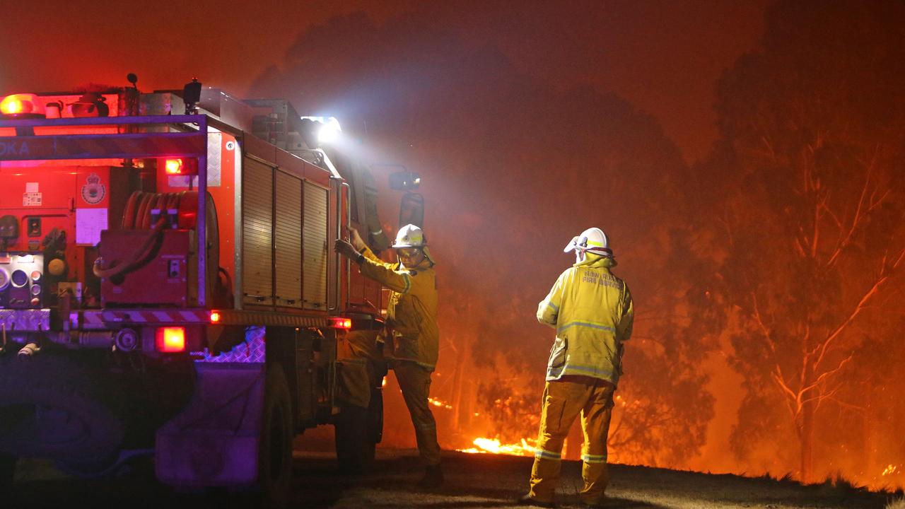 Australian bushfires are getting worse and sometimes burning even in the winter. Stuart McEvoy/The Australian.