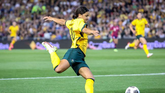 Matildas captain and football legend Sam Kerr.