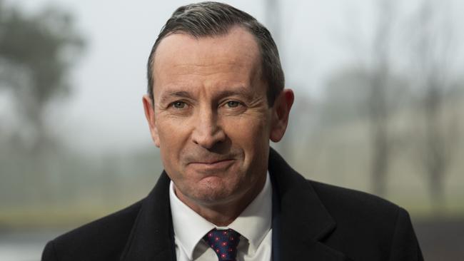 WA Premier Mark McGowan says he will take a media contingent to China. Picture: Martin Ollman