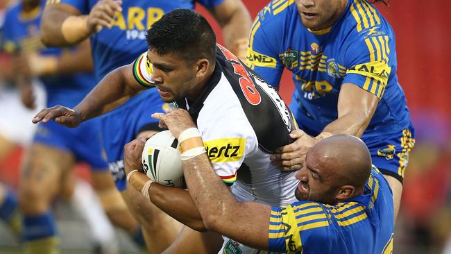 Tyrone Peachey was the star for the Panthers in their win over the Eels.