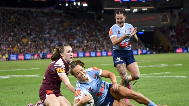 Isabelle Kelly was the best player on the field in the women’s Origin opener. Picture: NRL Photos