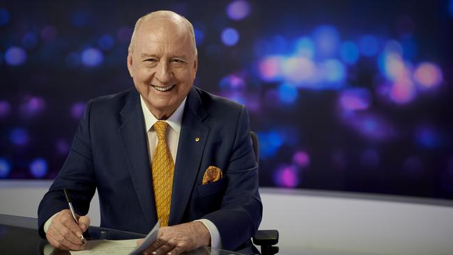 Alan Jones on set at Sky News.