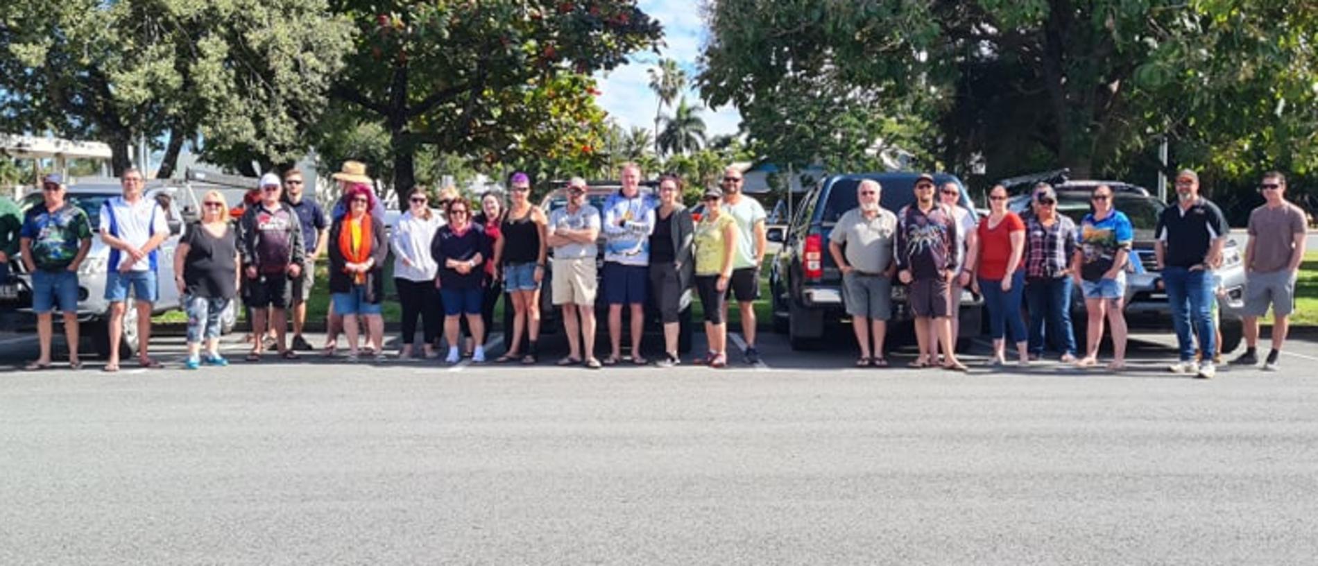 At any time, members of the Mackay Random Adventures can post a shout out for other people wanting to join an event. Members are pictured here on a random Sunday drive. Picture: Contributed