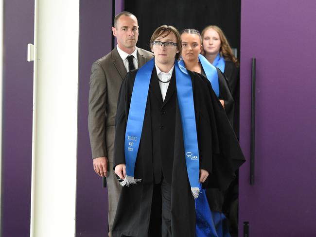 Lara Secondary College 2021 graduation dinner at The Pier. Picture: David Smith