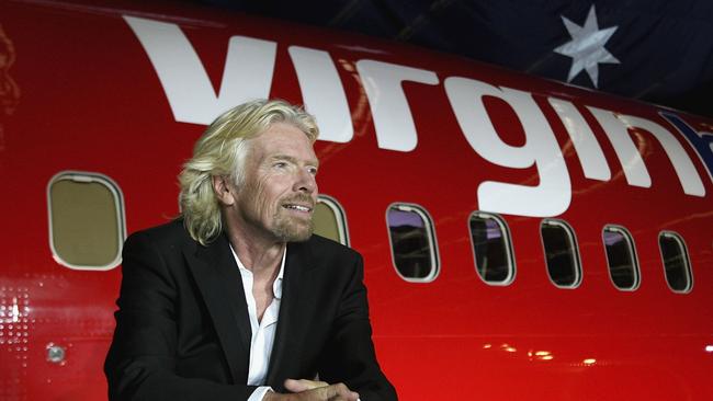 Sir Richard Branson could return as a stakeholder in the local Virgin brand. Picture:Getty Images