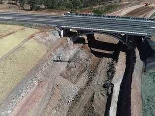 The final blasting has been done on the Toowoomba Second Range Crossing site. Picture: Nexus Infrastructure