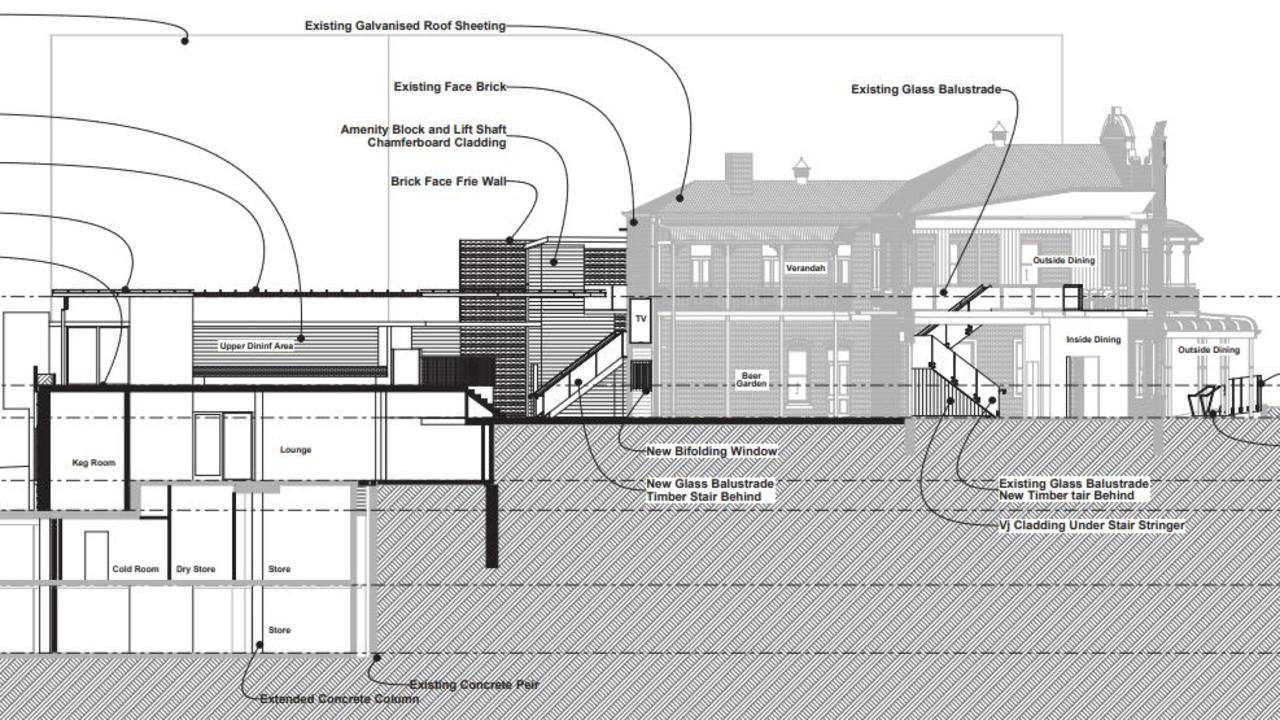 Expansion plans have been submitted by the council for the 110-year-old pub.