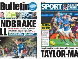 Tomorrow’s front and back pages tonight