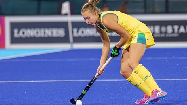 Everton Park’s Renee Taylor has risen quickly to be a Hockeyroo.