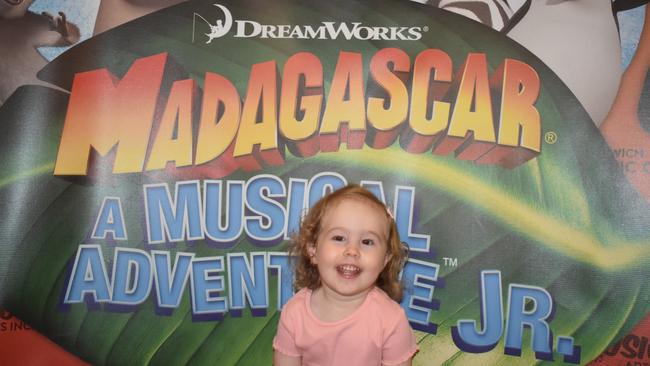 Ella Gilmour at Madagascar A Musical Adventure Jr. presented by Fusion Arts Inc and Ipswich Civic Centre. Photo: Georgie Walker