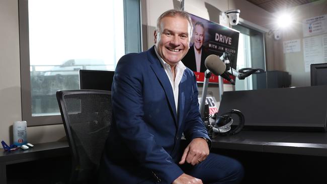 The survey was the first for former 7 sports anchor Jim Wilson who replaced Fordham in drive at 2GB. Picture: Richard Dobson