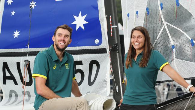 The cousins have been sailing together since their teens.