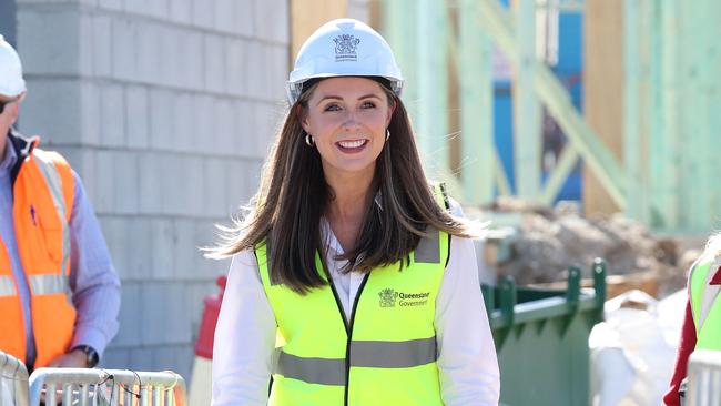 Queensland housing minister Meaghan Scanlon is on a mission to get as many homes as possible in the pipeline. Picture: Liam Kidston