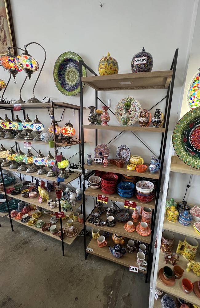 Treasures of Turkey in Tweed Heads Souths sells a variety of Turkish-inspired items such as rugs, plates, mugs, lamps and more. Picture: David Bonaddio