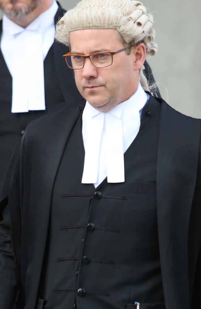 Barrister Saul Holt QC. Picture: Jono Searle