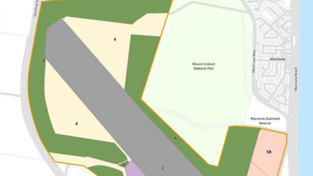 The Sunshine Coast Airport development scheme.